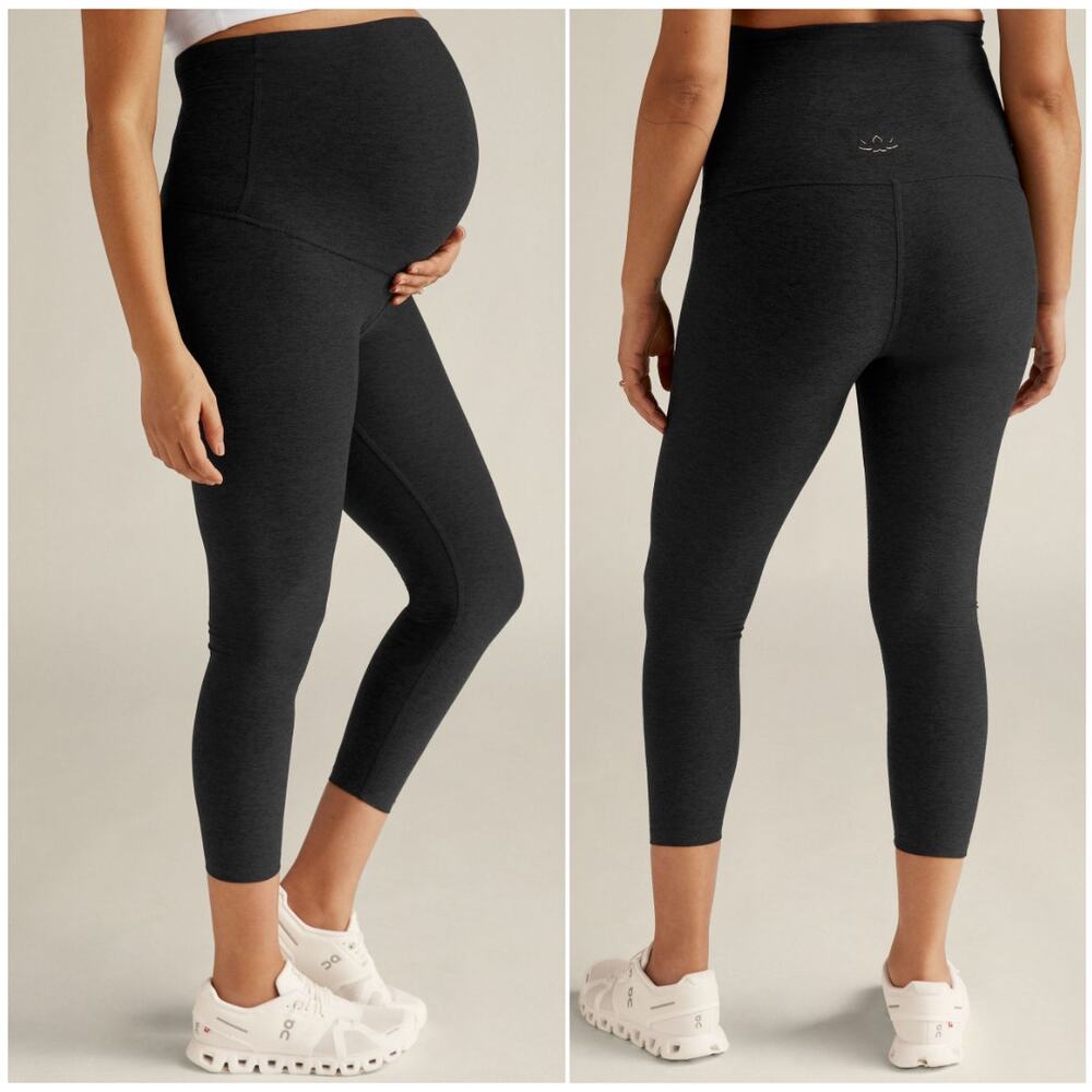 Beyond Yoga Black Maternity Leggings
